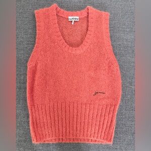 Ganni Mohair Sweater Vest